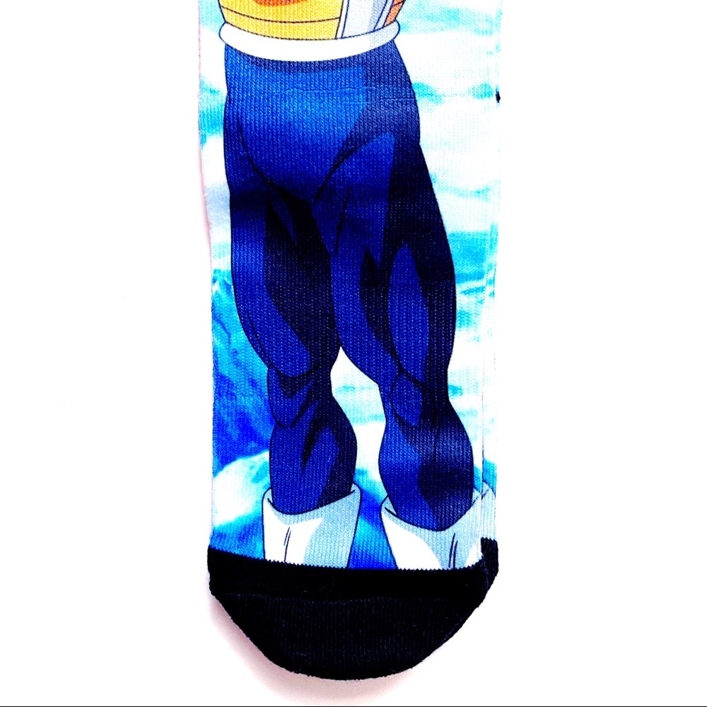 🆕 Dragon Ball Z Super Broly Goku Vegeta Socks - Picture 5 of 9